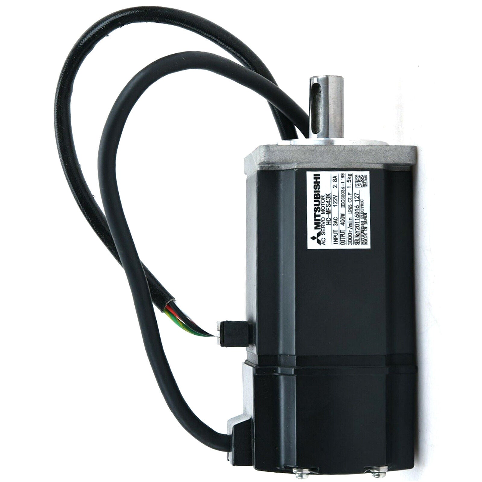MITSUBISHI HC-MFS43K AC SERVO MOTOR DRIVER ELECTRIC DRIVE PLC MODULE 400W - High Performance Electric Drive Module for Automation Systems - MITSUBISHI
