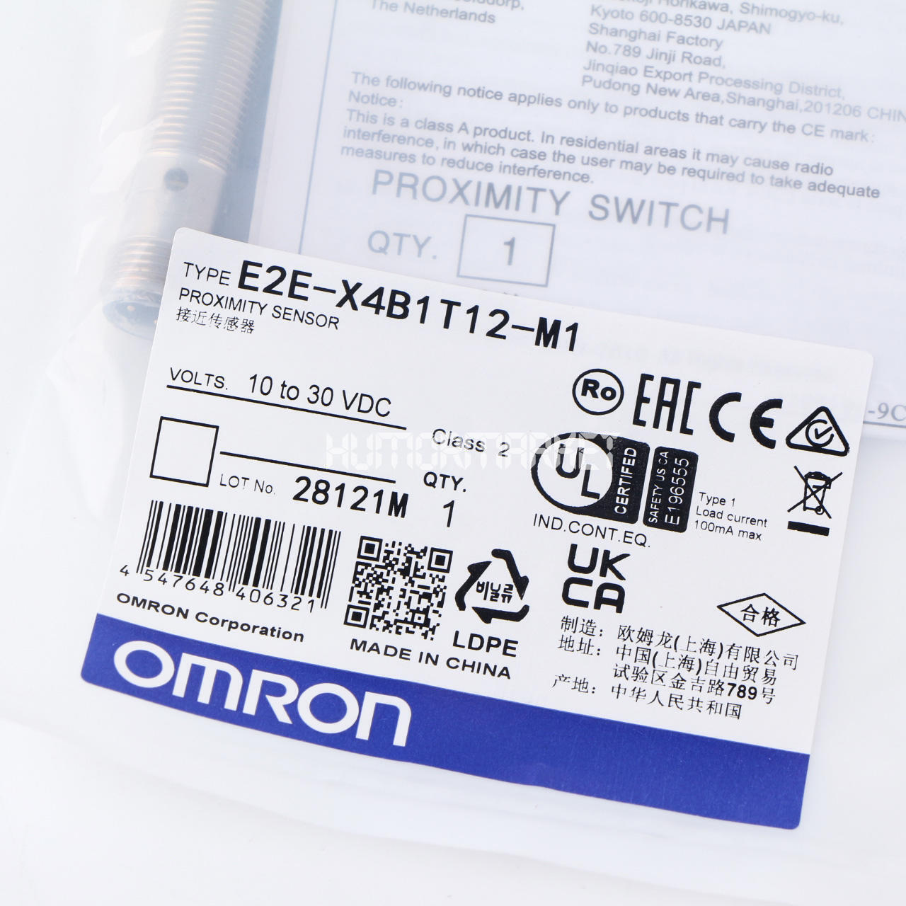 new 1PCS OMRON E2E-X4B1T12-M1 - OMRON