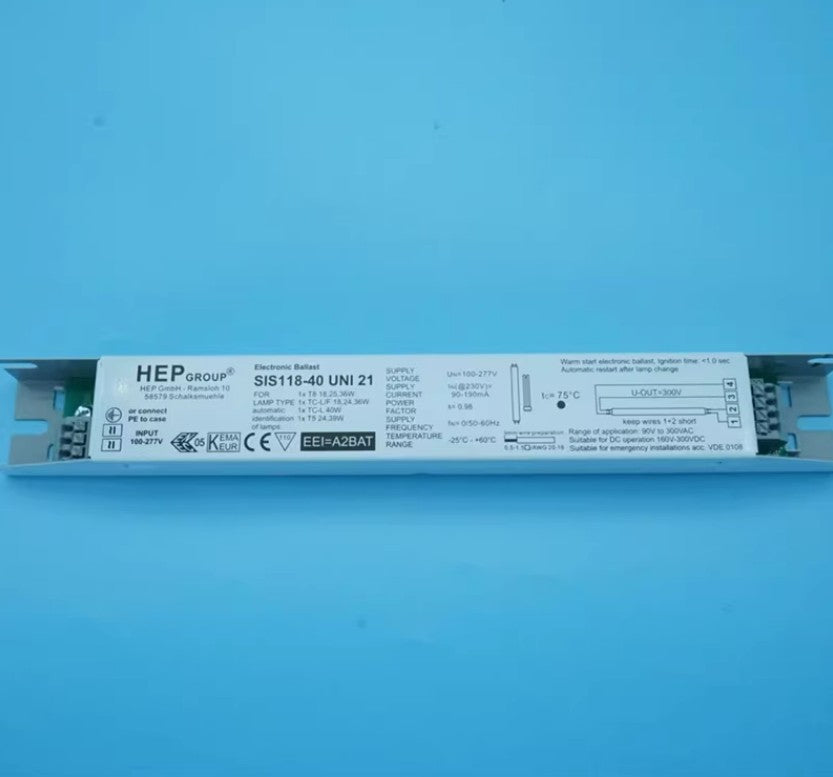 1Pcs   wide voltage ballast SIS118-40 SIS114-35 UNI T8 18W 25W 36W T5 24W 39W