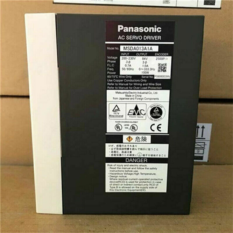 new 1PC  Panasonic MSDA013A1A AC Servo Driver In Box ping