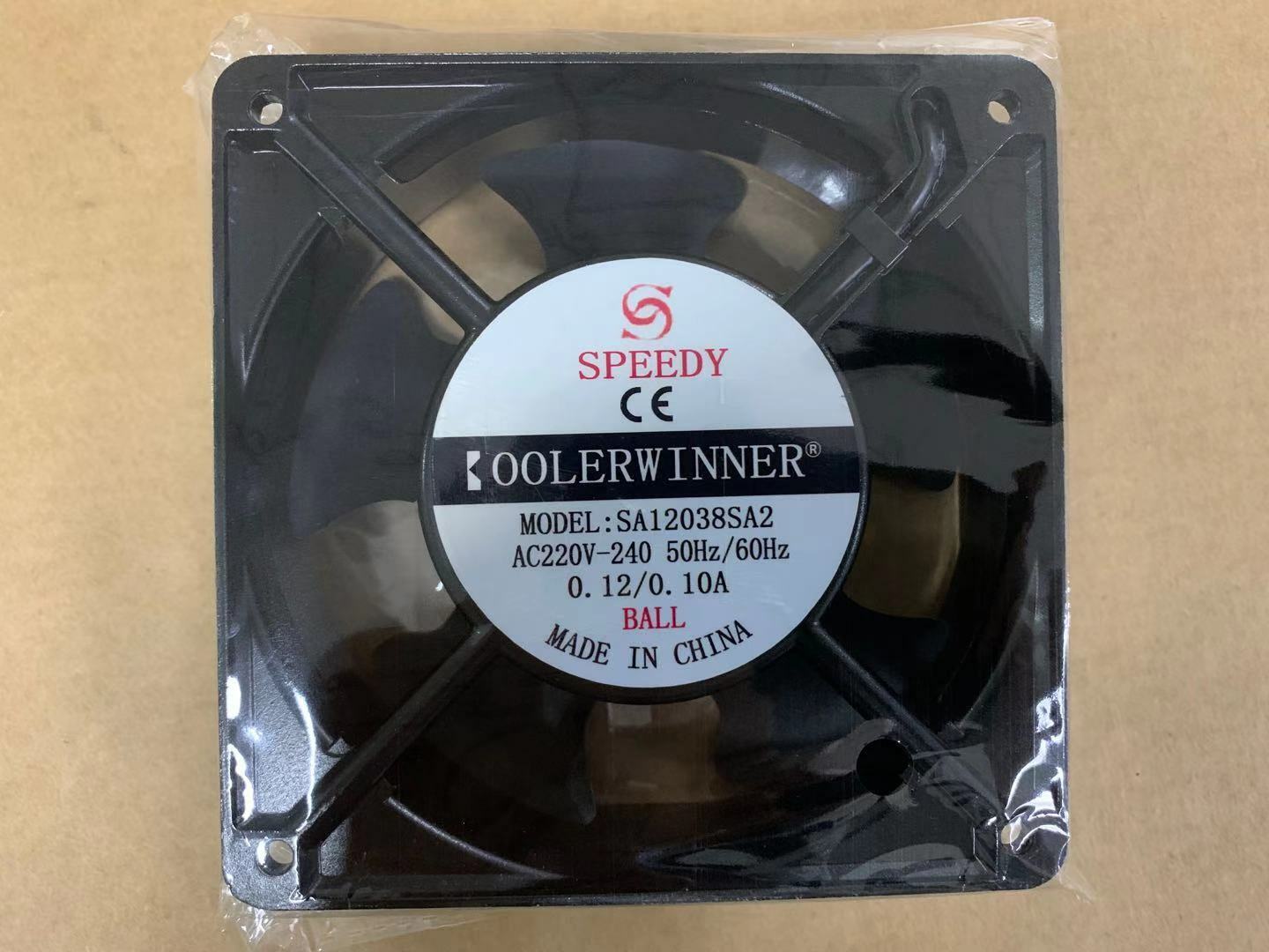 new 120mm 12CM Axial Fan SPEEDY SA12038SA2 AC 220V 12038 12CM Cabinet Cooling Fan