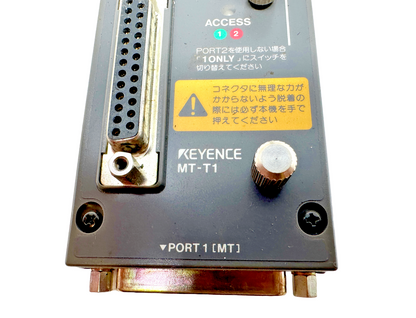 used Keyence MT-T1 PLC Port Converter - KEYENCE