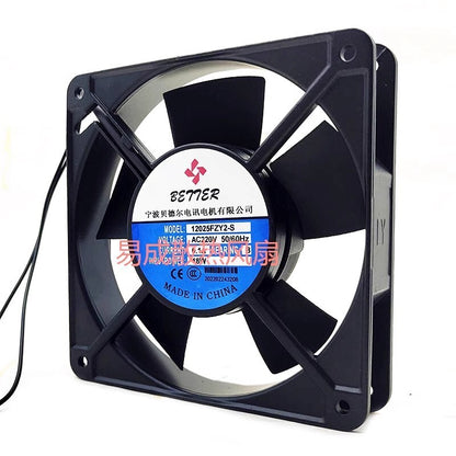 1PCS 12025FZY2-S AC220V 18W Cabinet Cooling Fan
