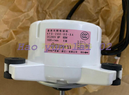 new KFD-280-60-8A DC 280V 8P 60W air conditioner motor - KOEED