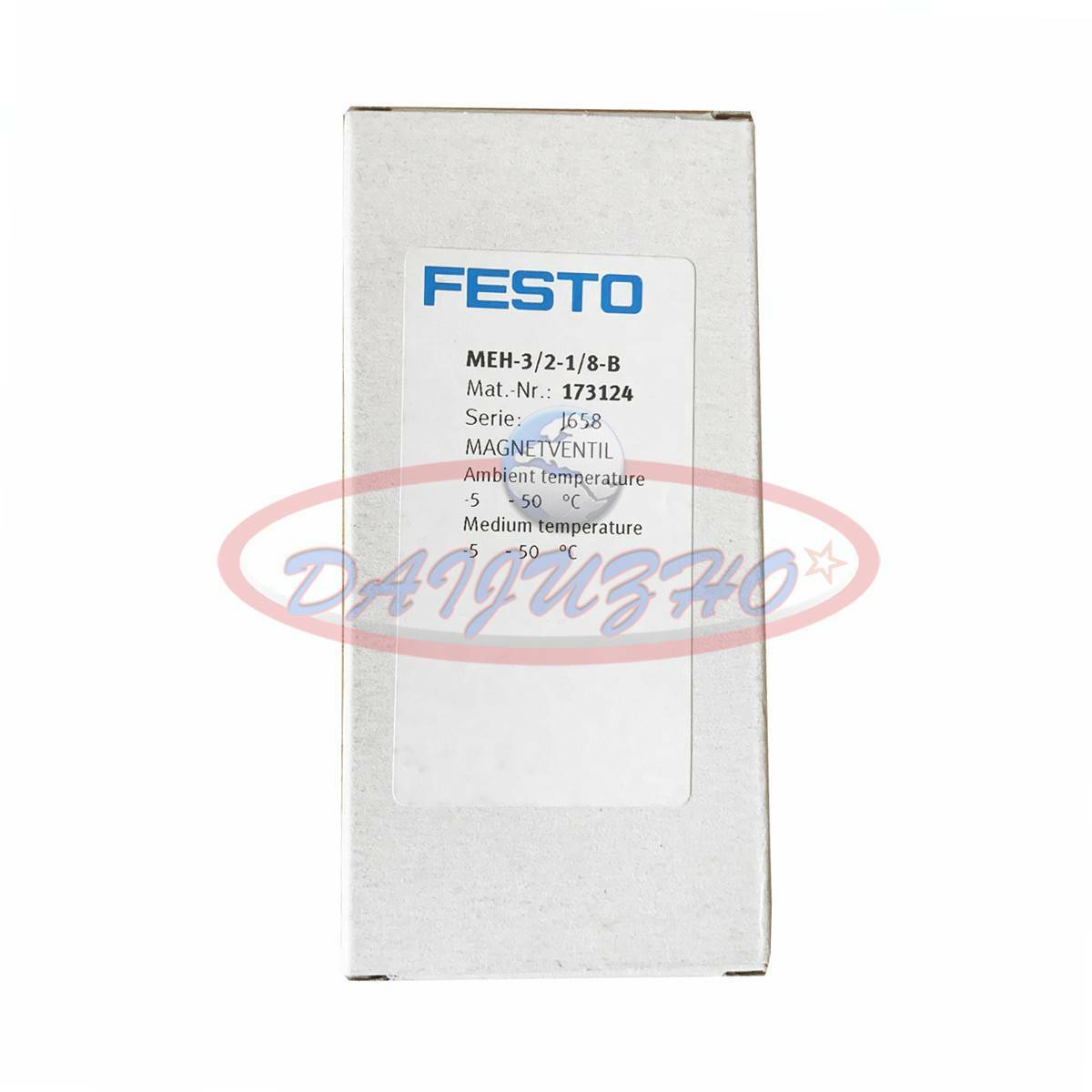 FESTO Solenoid Valve MEH-3/2-1/8-B 173124 - FESTO