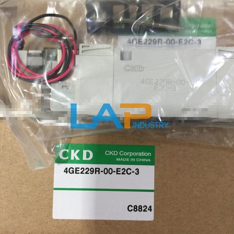 CKD 4GE229R-00-E2C-3 Solenoid Valve - 1PCS New Quality - CKD CONTROLS