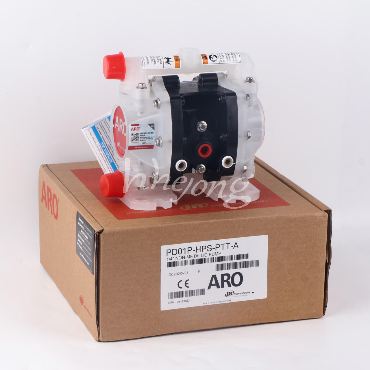 new 1PCS ARO INCH DOUBLE DIAPHRAGM PUMP PD01P-HPS-PTT-A - ARO INCH