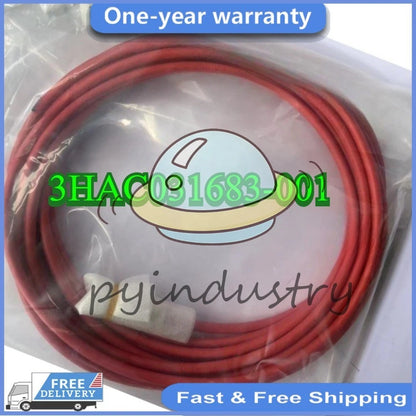 3HAC031683-001 1X Cable With Connector 10m For ABB DSQC679 IRC5 Teach Pendant#
