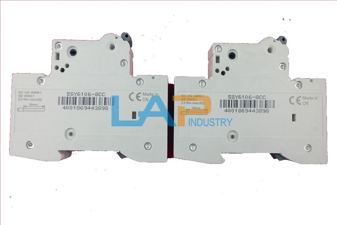 new  FOR SIEMENS Circuit Breaker 5SY6106-8CC 1P 6A QTY:1