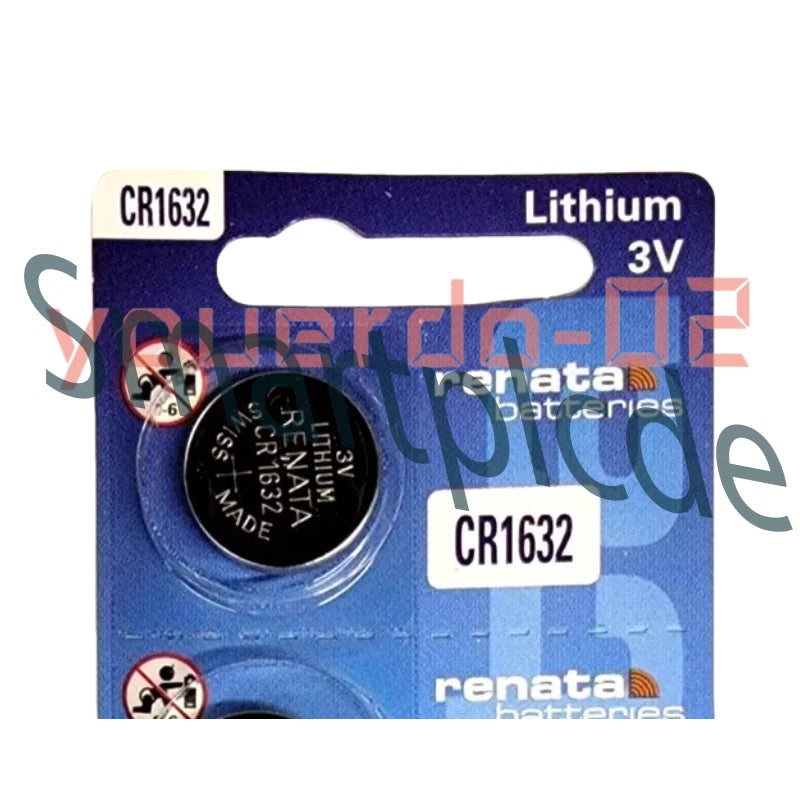 10PC Box Renata CR1632 3V Button Battery Remote Control Battery
