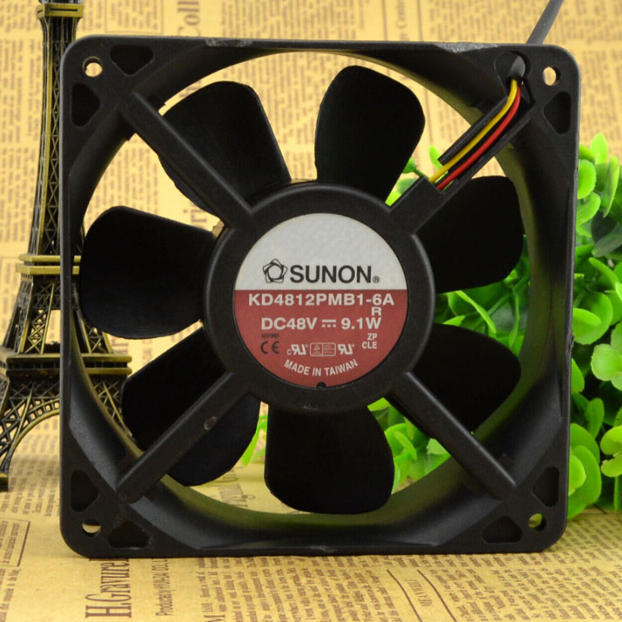 SUNON KD4812PMB1-6A 12038 DC48V 9.1W Cooling Fan - SUNON