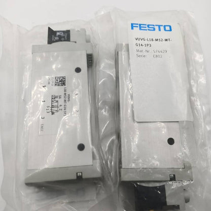 One FESTO VUVG-L18-M52-MT-G14-1P3 574429 Solenoid Valve Free Shipping