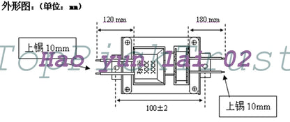 1PC For 220V/50Hz-3500V 57*16 Mosquito Lamp High Voltage Transformer