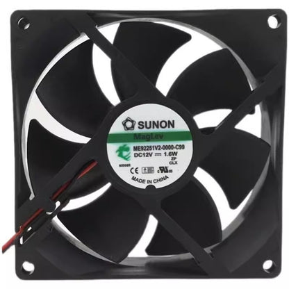 SUNON ME92251V2-0000-C99 DC12V 1.6W 2-Wire Inverter Silent Cooling Fan