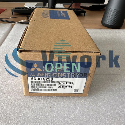 1PCS Mitsubishi HC-KFS23B AC SERVO MOTOR 3000RPM 200W 1.1AMP 118VAC