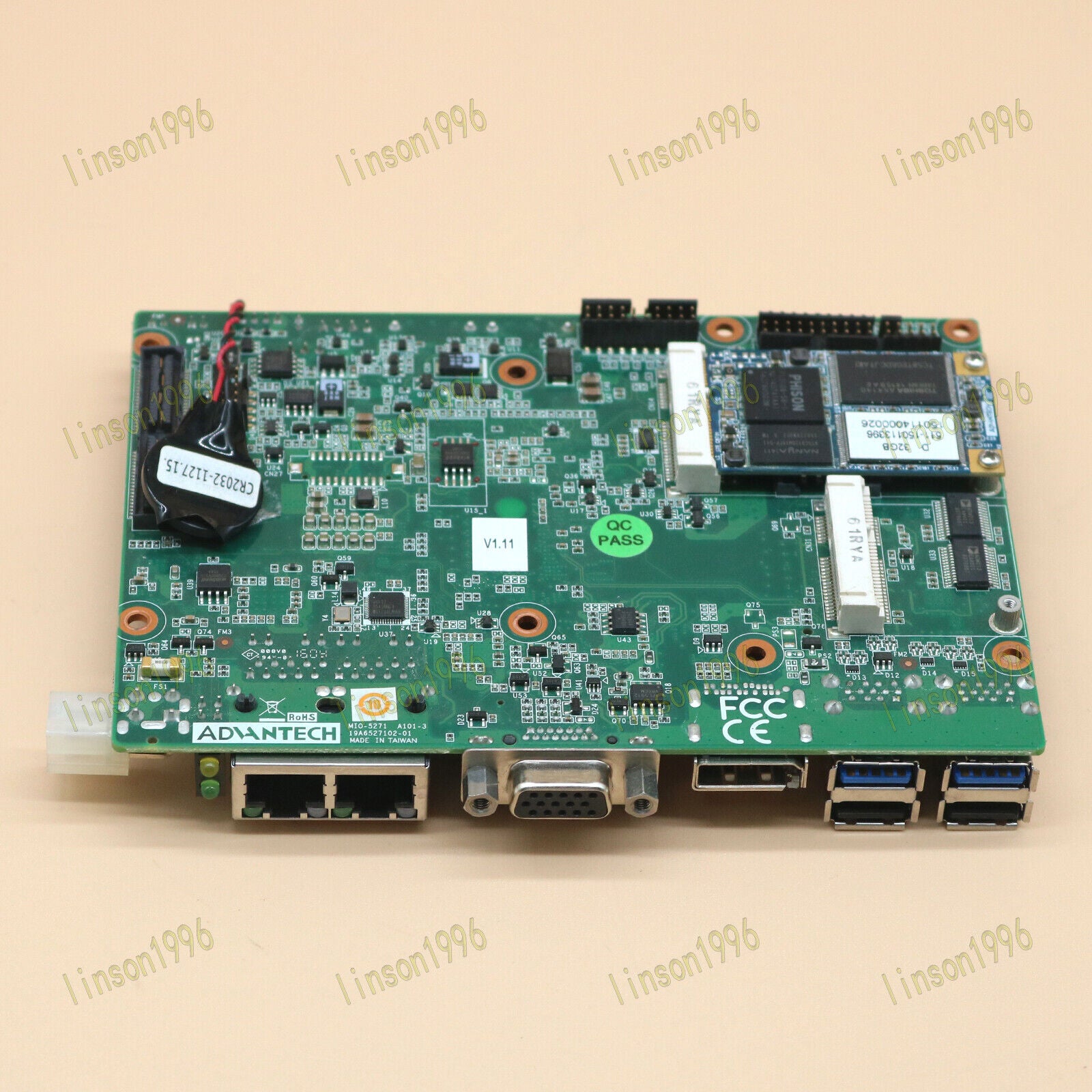 Advantech Industrial Motherboard MIO-5271 A101-3 Tested In OK - ADVANTECH