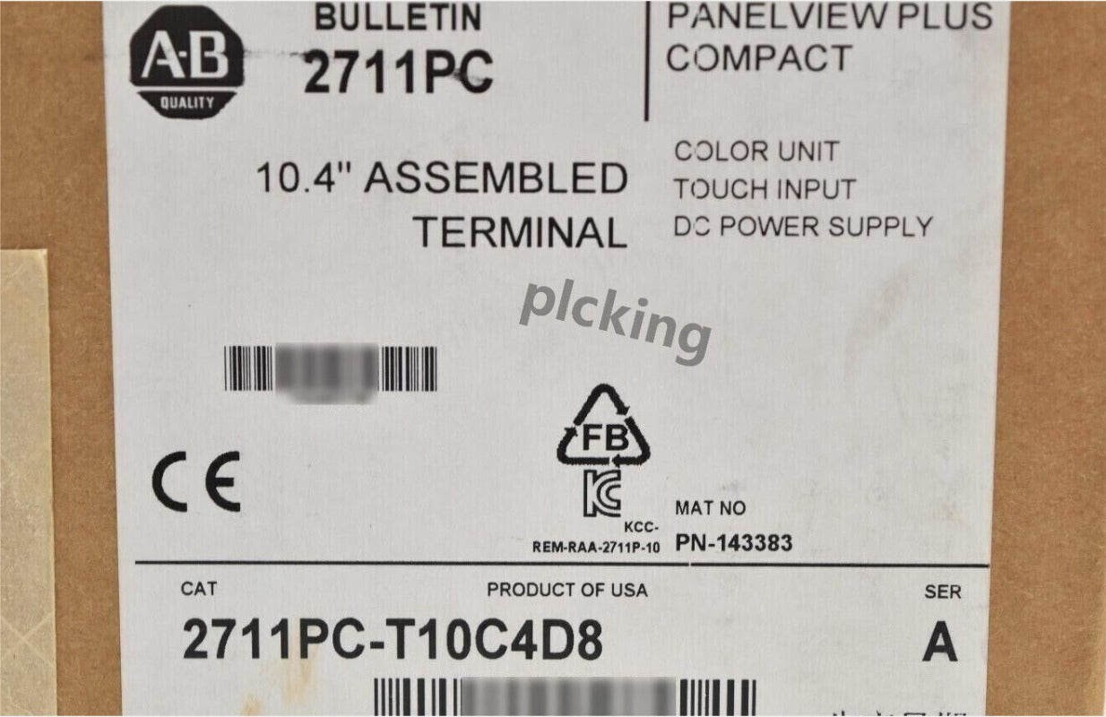 Allen Bradley PanelView Plus Compact Terminal 1000 - ALLEN BRADLEY
