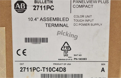 Allen Bradley PanelView Plus Compact Terminal 1000 - ALLEN BRADLEY
