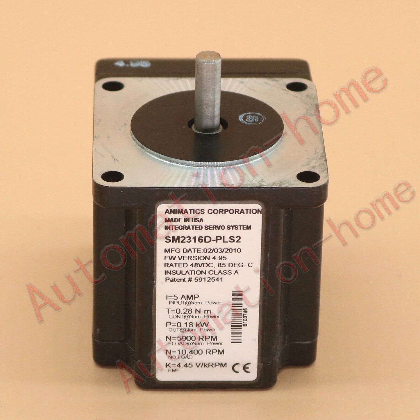 1PC Used SMART SM2316D-PLS2 Servo Motor – High-Performance Motor - SMART