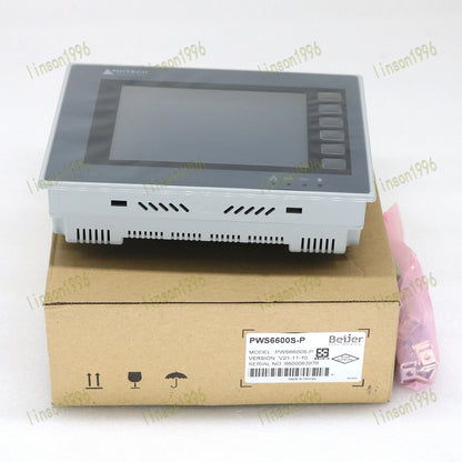 New One Hitech HMI Touch Screen PWS6600S-P 5.7-inch Touchscreen Display with High-Resolution Color Screen and Mobile-Compatible Design - HITECH