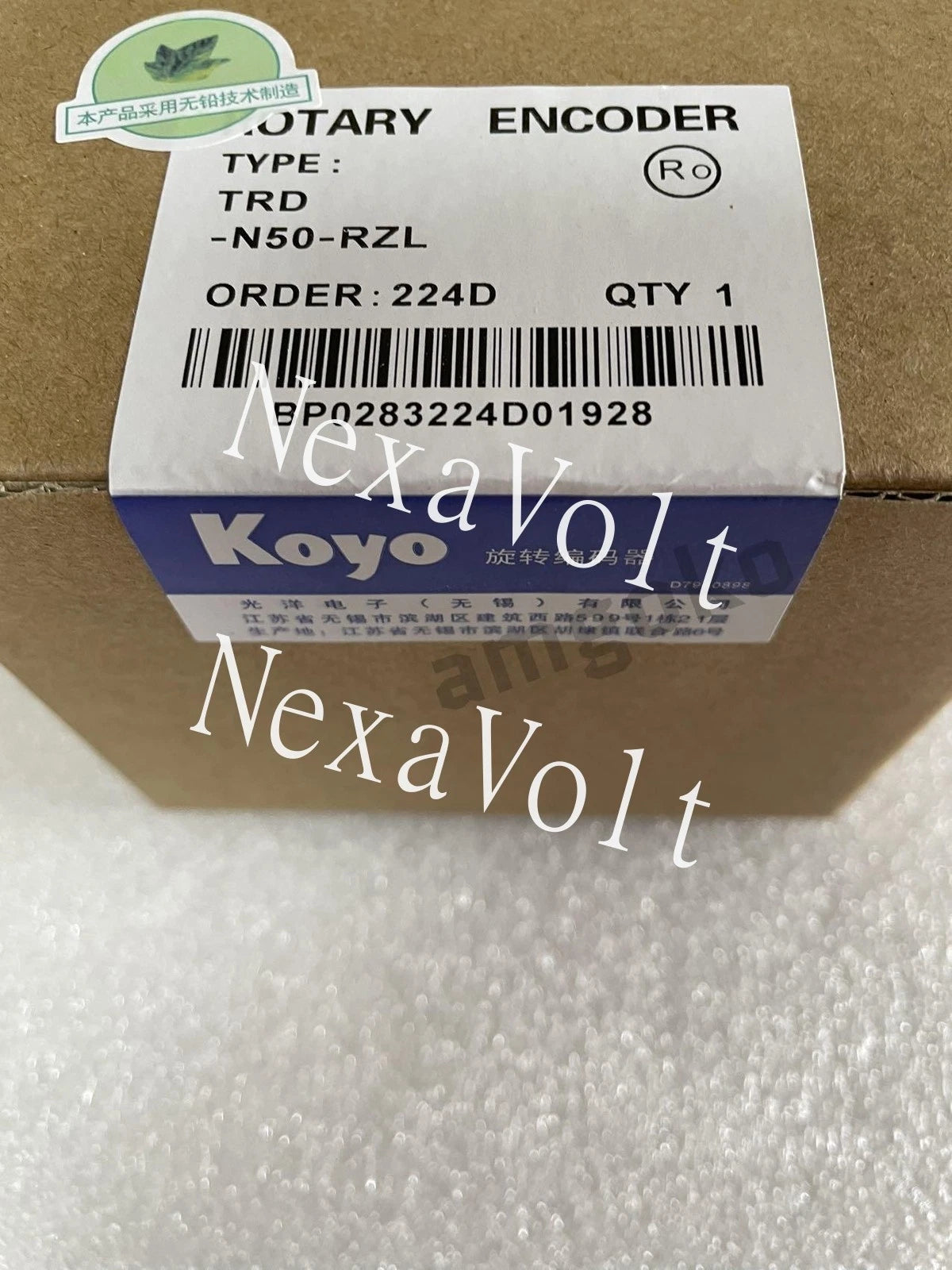 1pc KOYO TRD-N50-RZL-1M