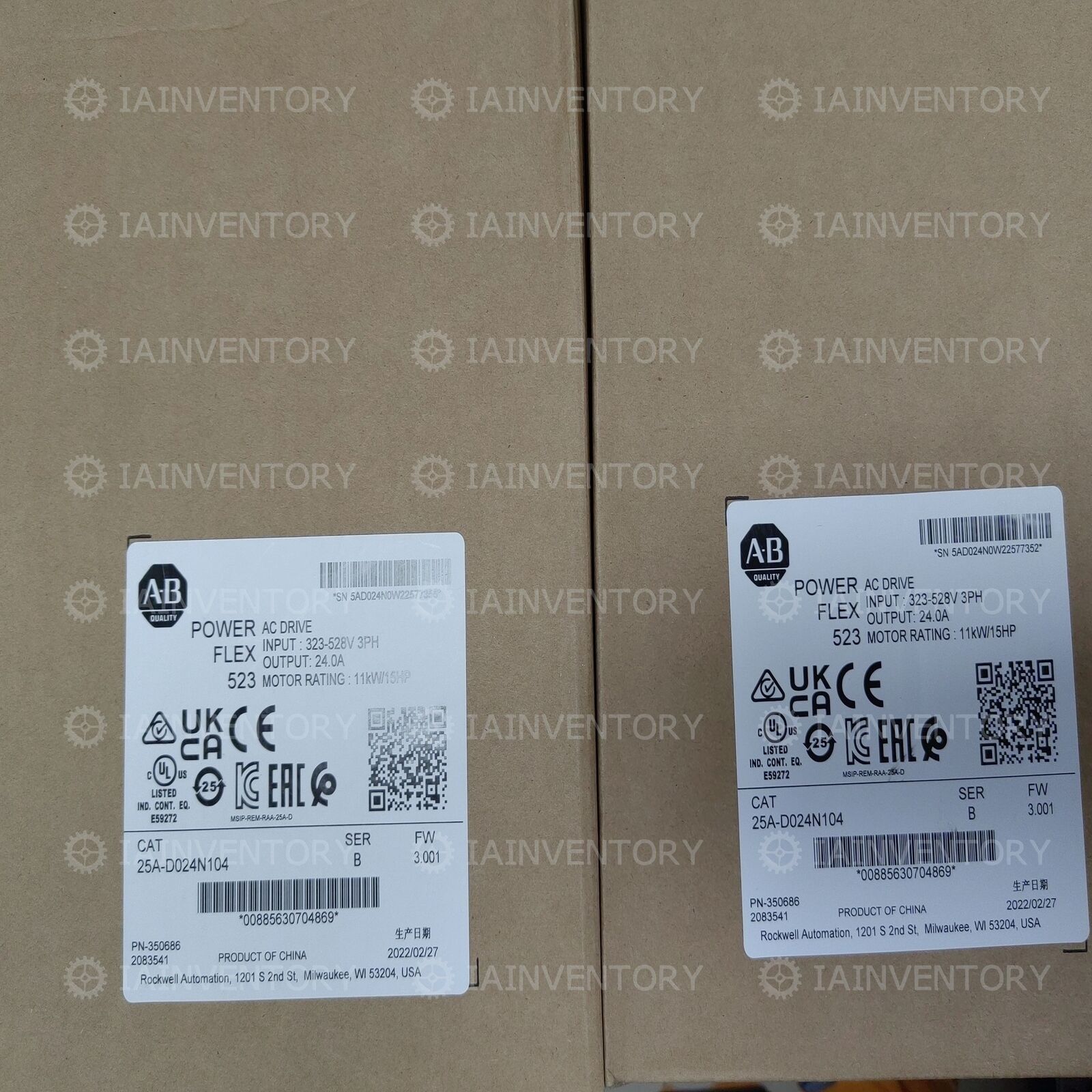 1PC NEW Allen-Bradley 25A-D024N104 Fast - ALLEN-BRADLEY