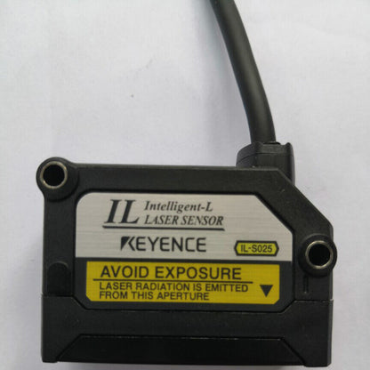 KEYENCE IL-S025 Laser Displacement Sensor Used - KEYENCE