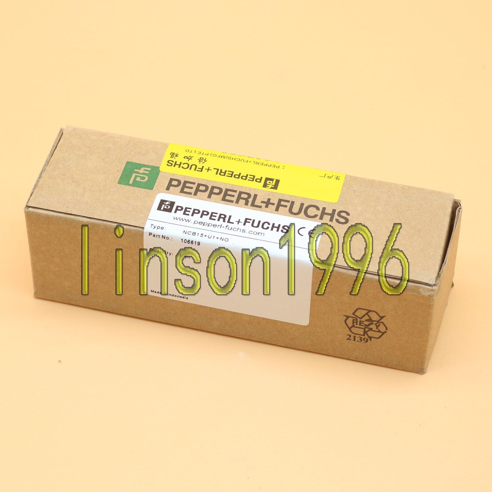 Pepperl+Fuchs Proximity Switch NCB15+U1+N0 - PEPPERL+FUCHS