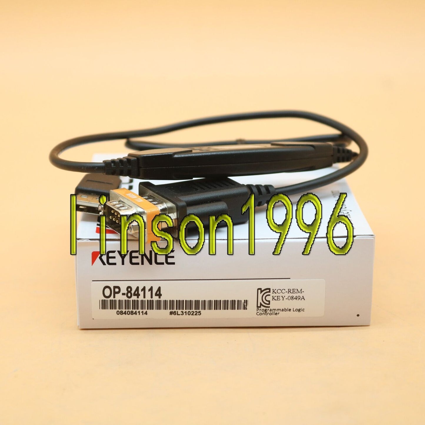 ONE KEYENCE Bar Code Reader Connection Cable OP-84114 - KEYENCE