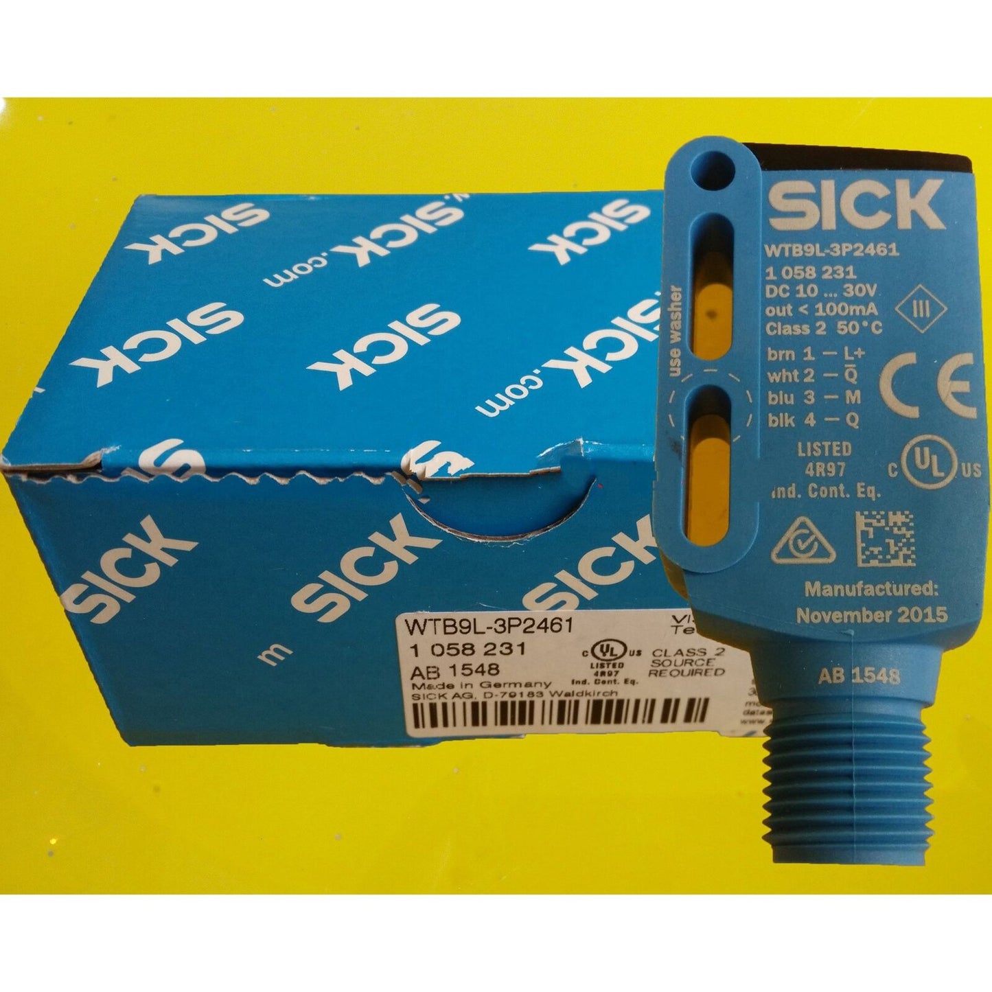 ONE Sick WTB9L-3P2461 Photoelectric Sensor - ONE