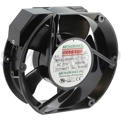 new MECHATRONICS UF15PC12 BTH Cooling Fan AC115V - MECHATRONICS