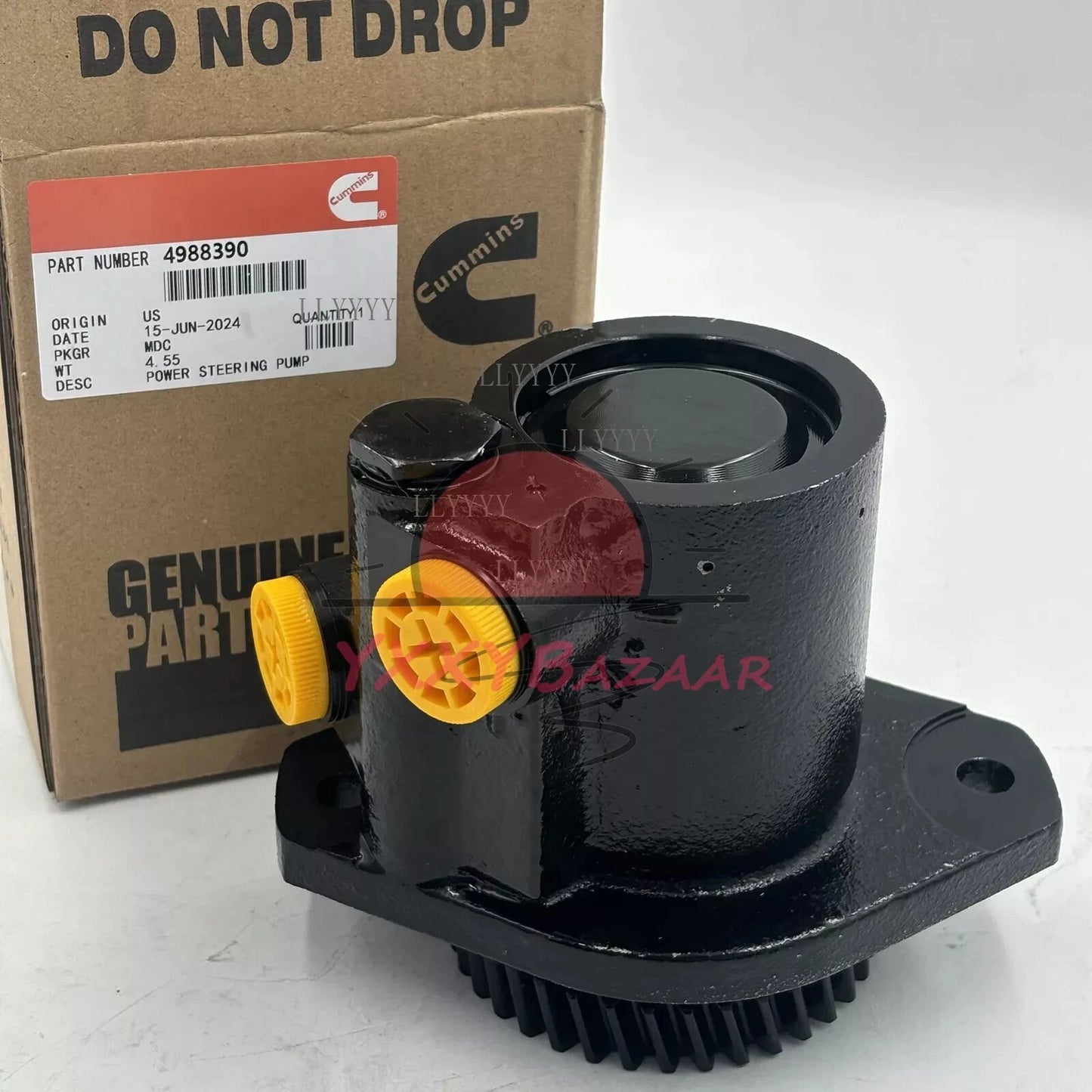 4988390 Power Steering Pump For Cummins 4BT 3.9L 6BT 5.9L 6CT/6CTA 8.3L Diesel~