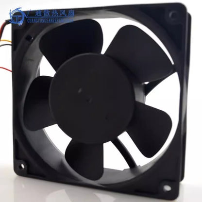 ADDA AQ1224MB-F52 DC24V 0.23A 12CM IP55 3-Pin Waterproof Cooling Fan