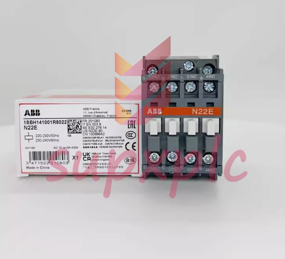 1PC ABB contactor intermediate relay N22E AC24V 110V 220V
