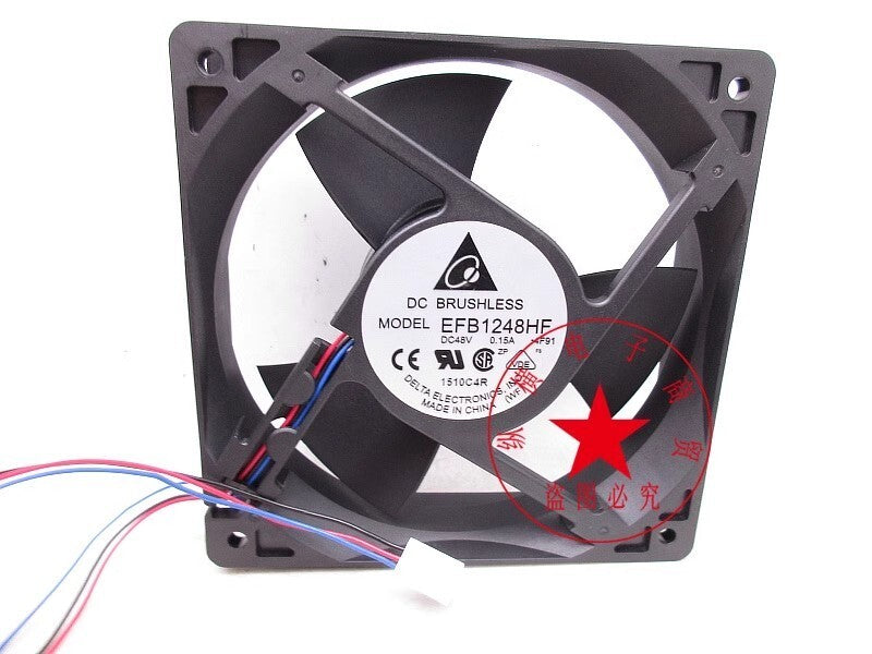 DELTA EFB1248HF-4F91 48V 0.15A 12032 12CM Switch Cooling Fan