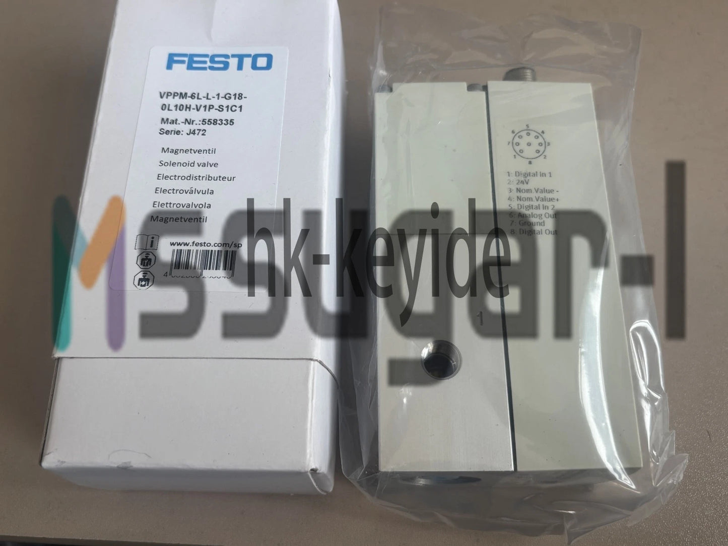 1PCS FESTO Proportional valve VPPM-6L-L-1-G18-0L10H-V1P-S1C1 558335