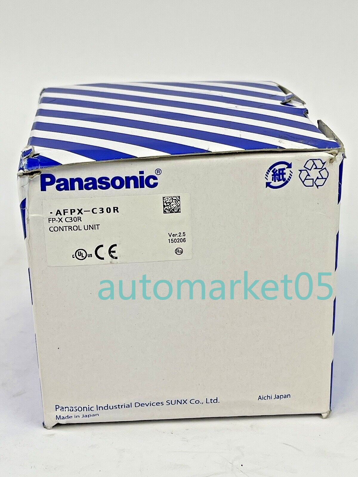 new PANASONIC- AFPX-C30R -CONTROL UNIT FP-X C30R AFPX-COM5 -COMMUNICATION CASSETTE