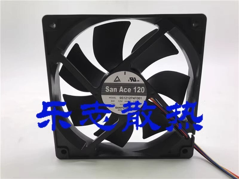 Sanyo SanAce 120 9S1212P4F061 12025 DC12V 0.19A 4-wire Inverter Cooling Fan