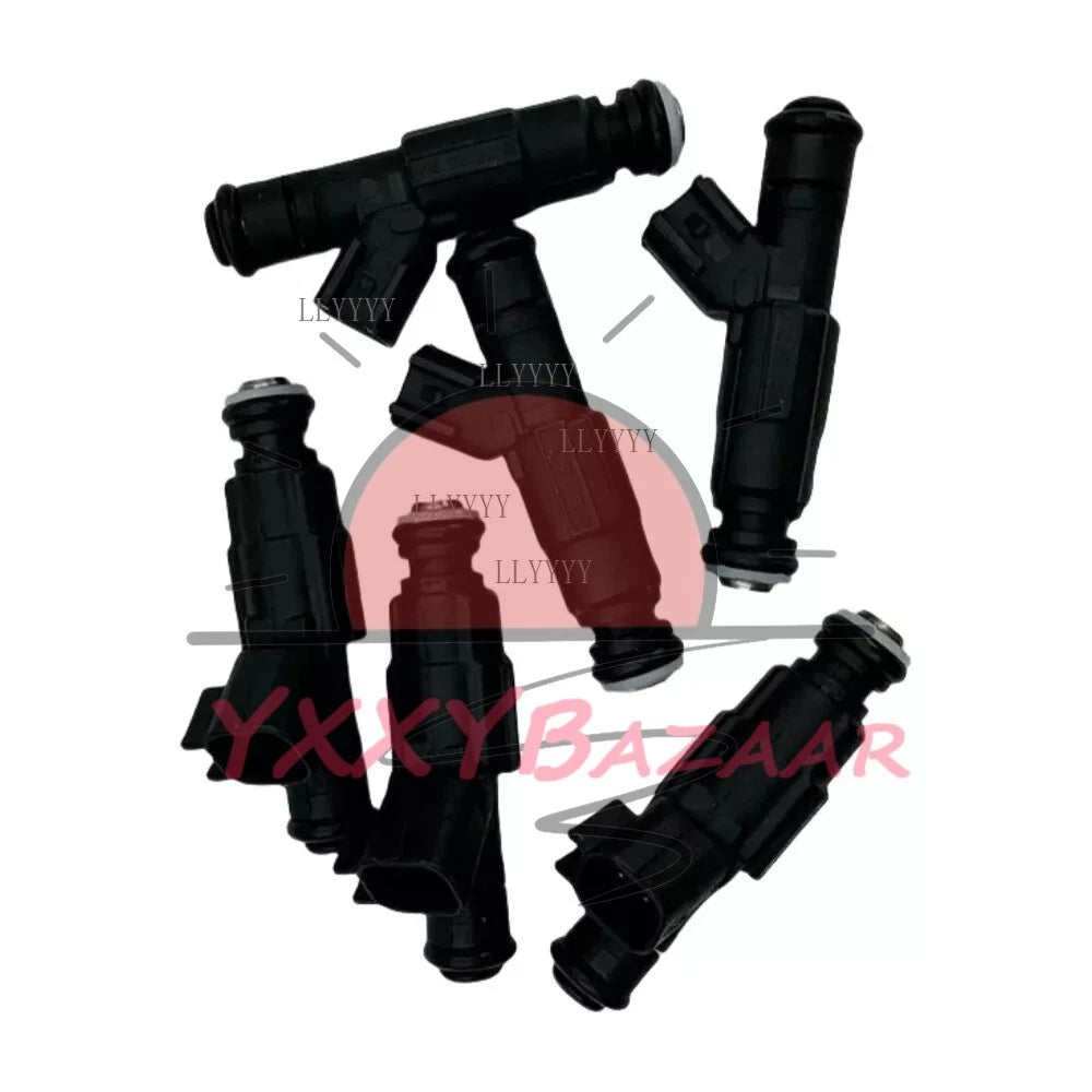 6Pcs Fuel Injectors Upgrade 0280155784 For Bosch 1999-2004 Jeep 4.0L I6 04854181