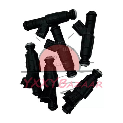 6Pcs Fuel Injectors Upgrade 0280155784 For Bosch 1999-2004 Jeep 4.0L I6 04854181