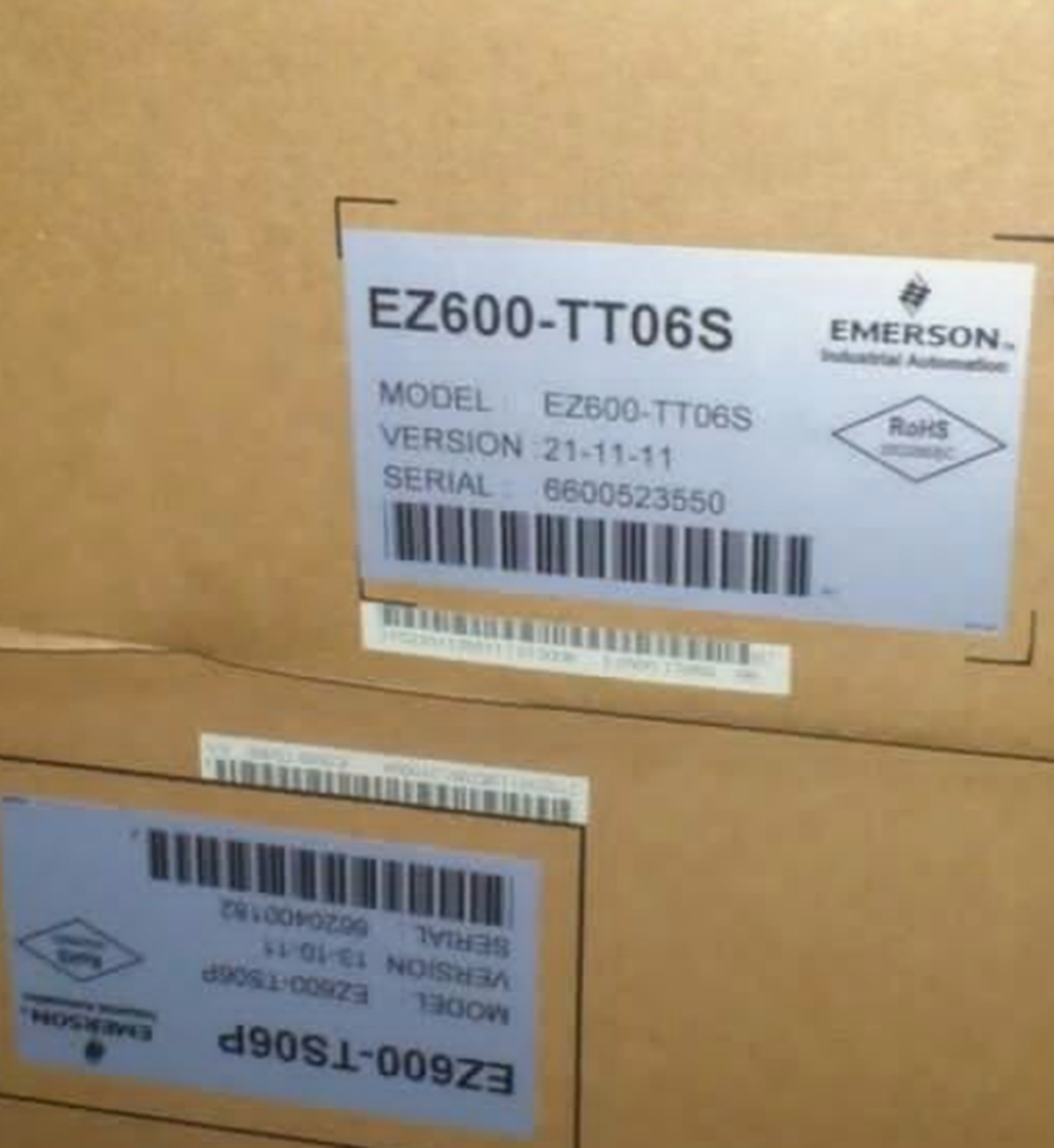 new  EMERSON EZ600-TT06S TOUCH SCREEN ELECTRONIC AUTOMATION PARTS MODULE EMERSON