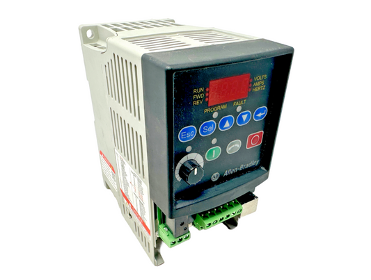 used Allen Bradley 22A-D2P3N104 PowerFlex 4 Variable Frequency Drive *No Cover* - ALLEN BRADLEY