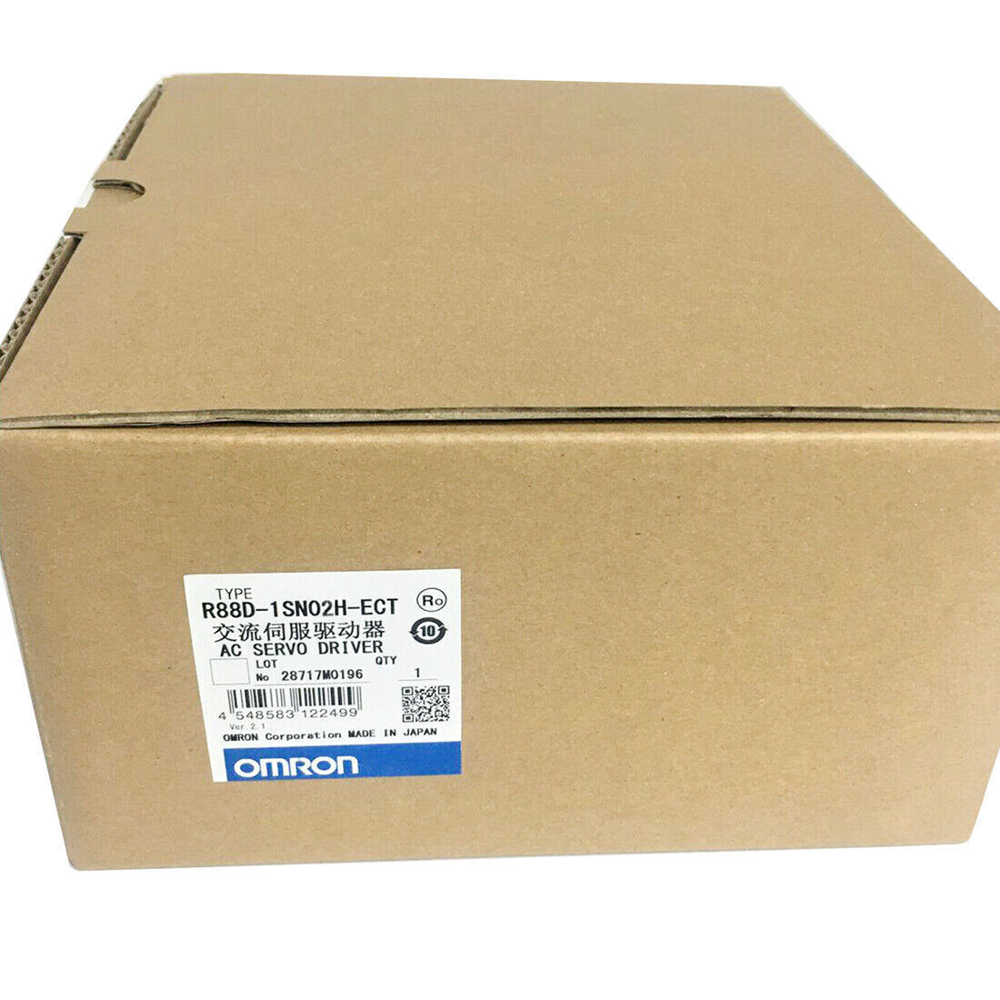 OMRON R88D-1SN02H-ECT Servo Motor - OMRON