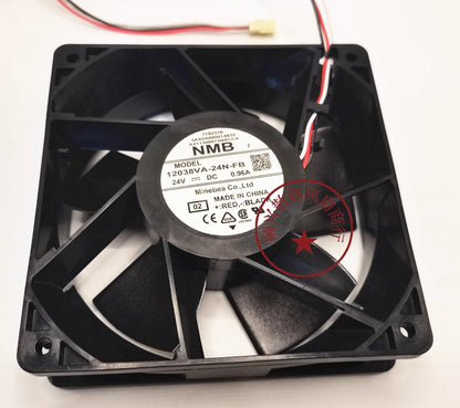 NMB 12038VA-24N-FB 12038 DC24V 0.96A 12CM 3-Wire Inverter Cooling Fan
