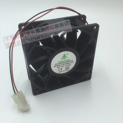 FONSONING FSY93B24HH 9CM 9038 24V 0.25A 2-wire inverter cooling fan