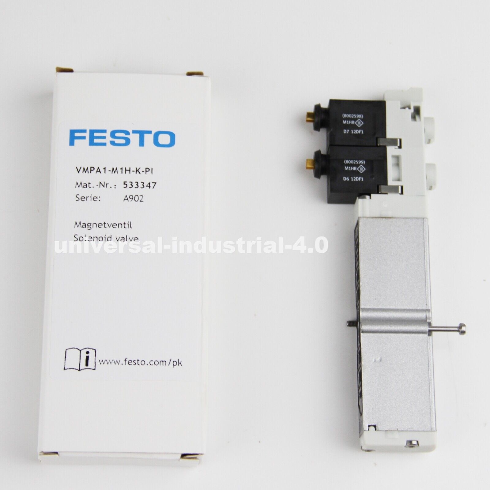 FESTO VMPA1-M1H-K-PI PI 533347 Solenoid Valve - FESTO
