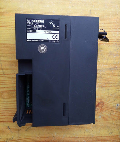 Mitsubishi A Series CPU Module A2SHCPU Tested Good Condition - MITSUBISHI