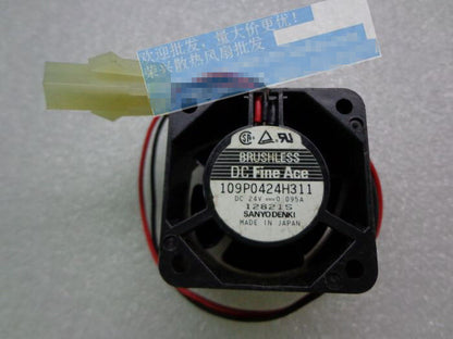 Sanyo 109P0424H311 4cm 4028 24V 0.095A 3-wire inverter cooling fan