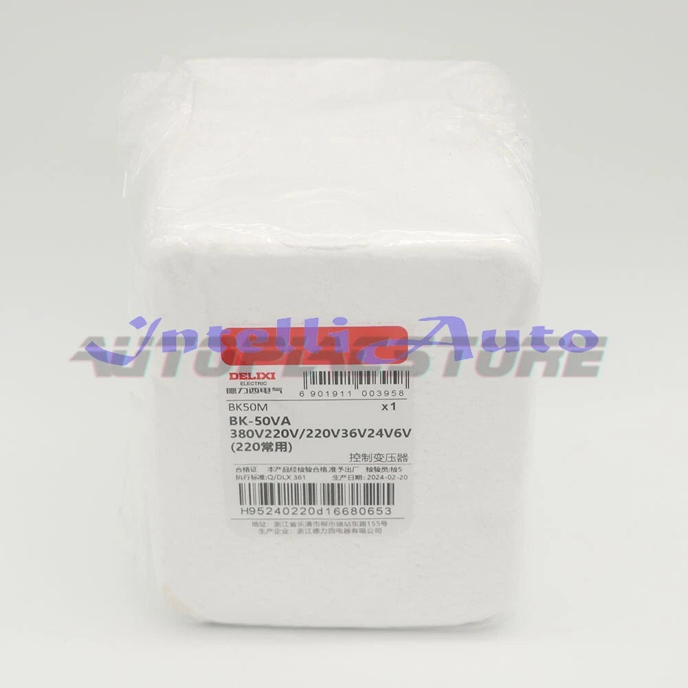 1PCs DELIXI Control Transformer BK-50VA 380V/220V to 220V/36V/24V/6V