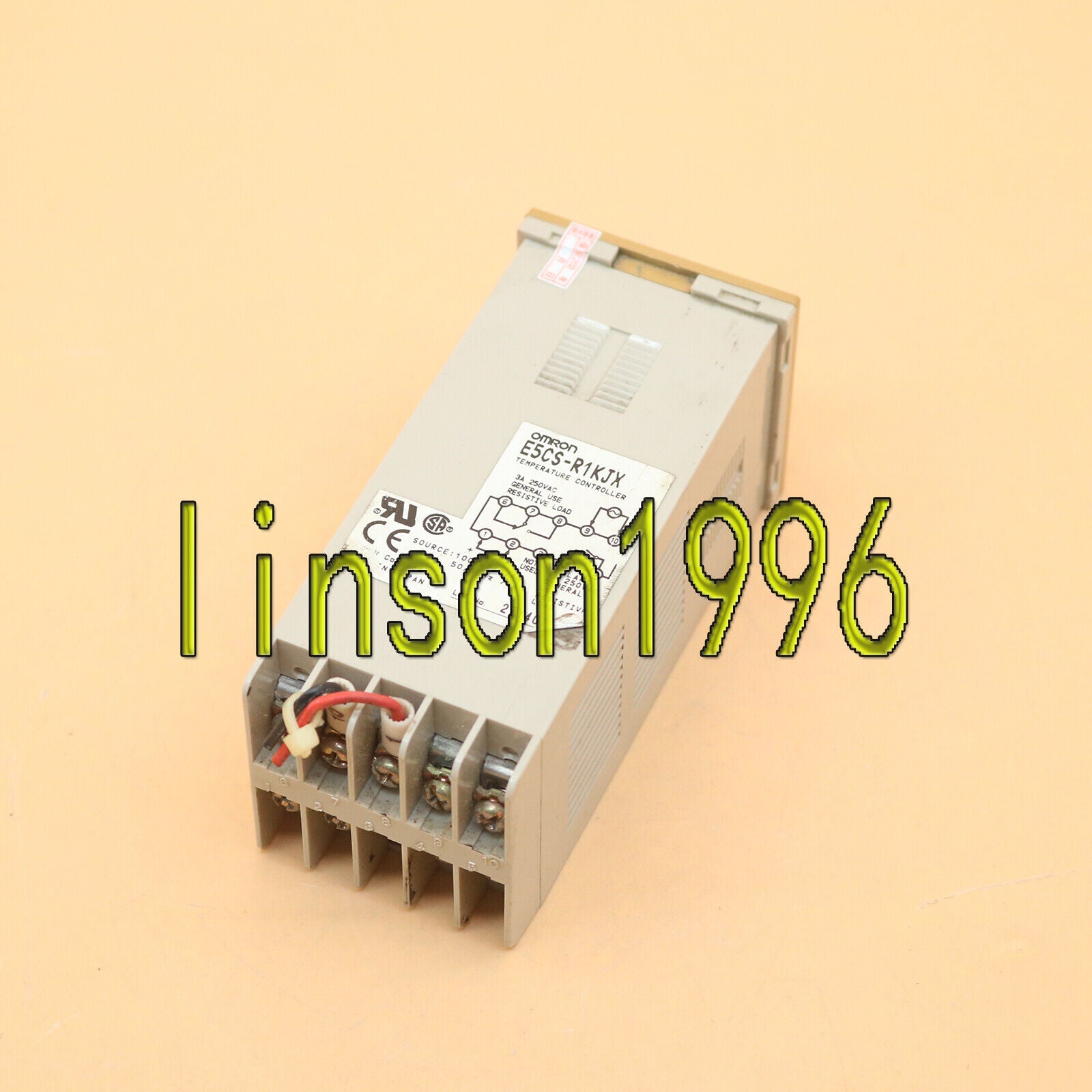 used Omron E5CS-R1KJX Temperature Controller Good - OMRON